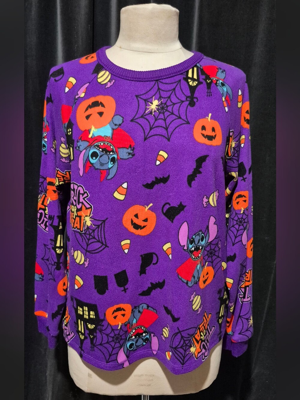 Disney Stich Halloween Sweater